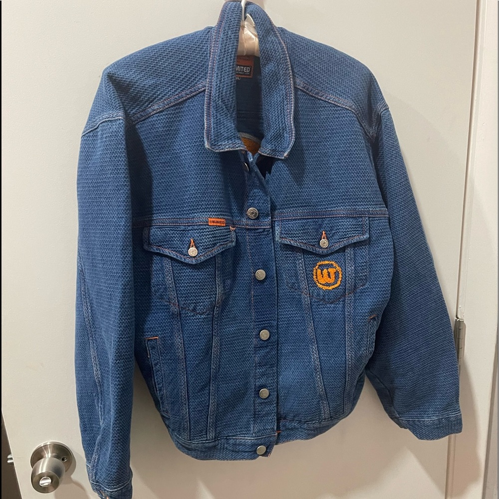 Ladies stretch vintage weave jacket made in Italy